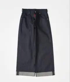 HIDEN LETTER SELVAGE RIGID DENIM(14oz)