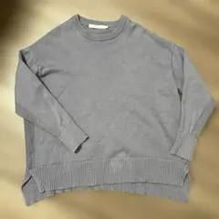 AMERICAN HOLIC 紫ニット長袖セーターパープル　レディース　Mサイズ