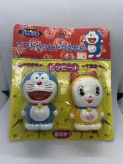 【未開封品】ドラえもん　ソフトピッピドラえもん　フィギュア　笛付き