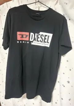DIESEL ロゴプリント Tシャツ ブラックのサムネイル
