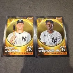 Aaron Judge Jazz Chisholm Jr. Topps 2枚