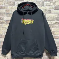パーカー ブラック Lサイズ アメコミ風ロゴ
