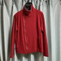 LANVIN en Bleu 赤 ジャケット 48