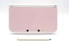 完動品 Nintendo 3DS LL ピンク×ホワイト 本体