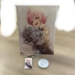 夕陽リリ　アクリルパネル　28×20 缶バッチ　キーホルダー　にじさんじ【希少】