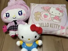 산리오 ぬいぐるみ クッション 묶음 판매