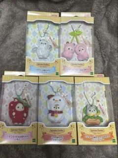 シルバニアファミリー さくらんぼ シマエナガ ハンバーガー 雪だるま いちご