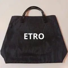 エトロ ハンドバッグ ペイズリー柄 プラハンドル