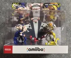 amiibo すりみ連合セット[フウカ／ウツホ／マンタロー]スプラトゥーン