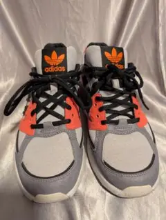 【used】adidas　TORSION 26cm　グレー　オレンジ