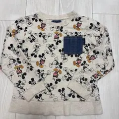 ミッキーマウス トレーナー futafuta 120