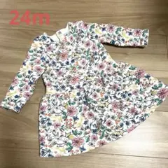 プチバトー ワンピース 24m(86cm)