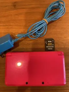 Nintendo 3DS ピンク 充電器・SDカード付き