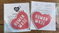 HUMAN MADE ハート型 ノベルティステッカーセット - メルカリ