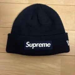 Supreme ニット帽・ビーニー ネイビー