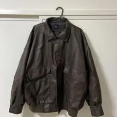 レザー ブルゾン
