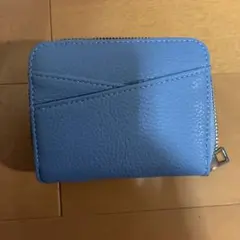 二つ折り財布 ライトブルー カードケースのサムネイル