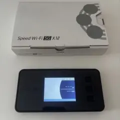 Speed Wi-Fi 5G X12 モバイルルーター