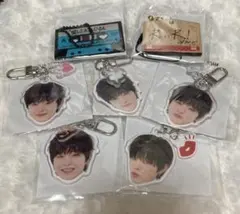 treasure ジフン 顔アクキー 喜怒哀楽 カプセルトイ