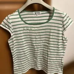 PICONE 半袖ボーダーTシャツ 38