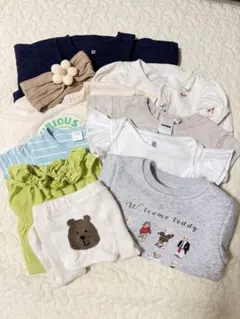 70〜90サイズ ベビー服セット（多様なデザイン）