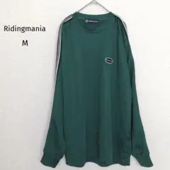 ライディングマニア|プルオーバー スウェット【M】ライン ジャージ ユニセックス
