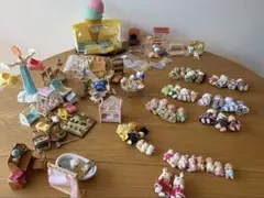 シルバニアファミリー 大量まとめ売り 家 キャンピングカー　人形多数