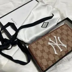 GUCCI×ニューヨークヤンキース コラボバッグパック【値段交渉有】 楽天市場】【バッグ】GUCCI グッチ GGキャンバス NYヤンキース