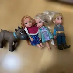 アナと雪の女王 人形 フィギュア 4体セット