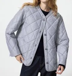 【UNIQLO】パフテックノーカラージャケット
