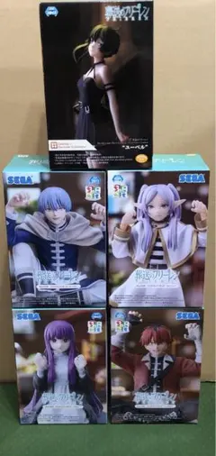 プライズ景品　葬送のフリーレン　フィギュア 5点まとめて