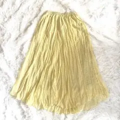 アメリカンホリック ロング フレアスカート 花柄 プリーツ 春夏 ゆるふわ