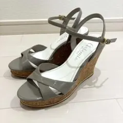 【美品】artemis by DIANA グレージュ　サンダル　Lサイズ