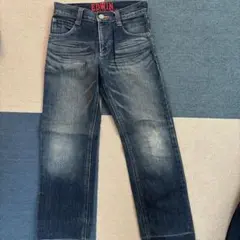EDWIN キッズデニムパンツ 100cm以上 ダークブルー