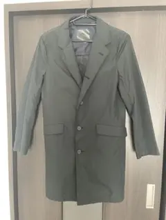 【新品未使用】スーツセレクト　ブラック　チェスターコート