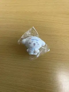 ハチワレ　シナモン　シークレットフロッキーマスコットチャーム キーホルダー