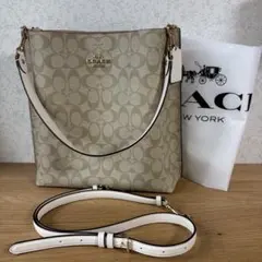 COACH ショルダーバッグ バケットバッグ