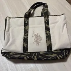 U.S. POLO ASSN. 迷彩トートバッグ