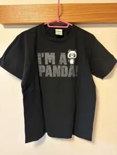 Laundry Tシャツ ブラック パンダ柄 SMALLのサムネイル
