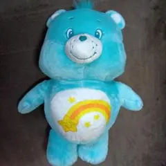ケアベア 水色 ぬいぐるみ