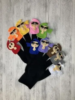 ハンドメイド「ゆびにんじゃ〜」手袋シアター