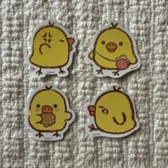 キイロイトリダイアリー　ステッカー　4枚セット