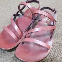 Another Edition　サンダル　革　ブラウン　35　USED　美品のサムネイル