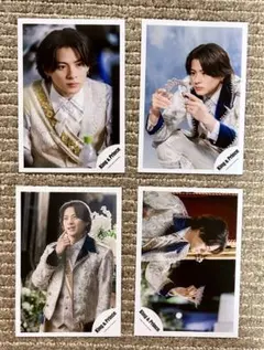 【平野紫耀　King & Prince】公式写真　4枚セット