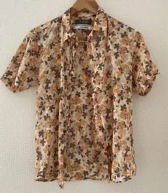 半袖シャツ　花柄　シャツ　メンズシャツ