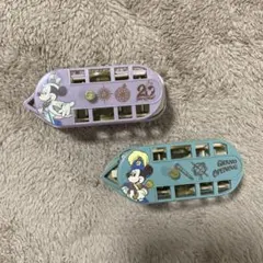 ミッキー ミニー ボート型　トミカ　2点セット