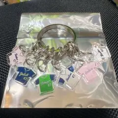 東京ヤクルトスワローズ スワポン ユニホーム柄 6連キーホルダー 高橋奎二