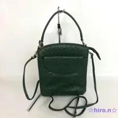 OSTRICH オーストリッチ ショルダーバッグ バッグ エキゾチック レザーのサムネイル