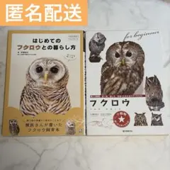 【美品】はじめてのフクロウとの暮らし方　フクロウ　2冊セット