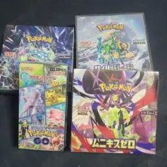 ポケモンカード　シュリンク付き　4BOX